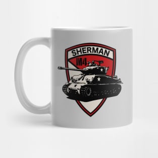 M4 Sherman Tank (Small logo) Mug